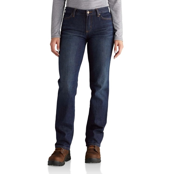 Carhartt jeans blaine original fit straight leg women’s size 16 NWT workwear - Picture 1 of 7